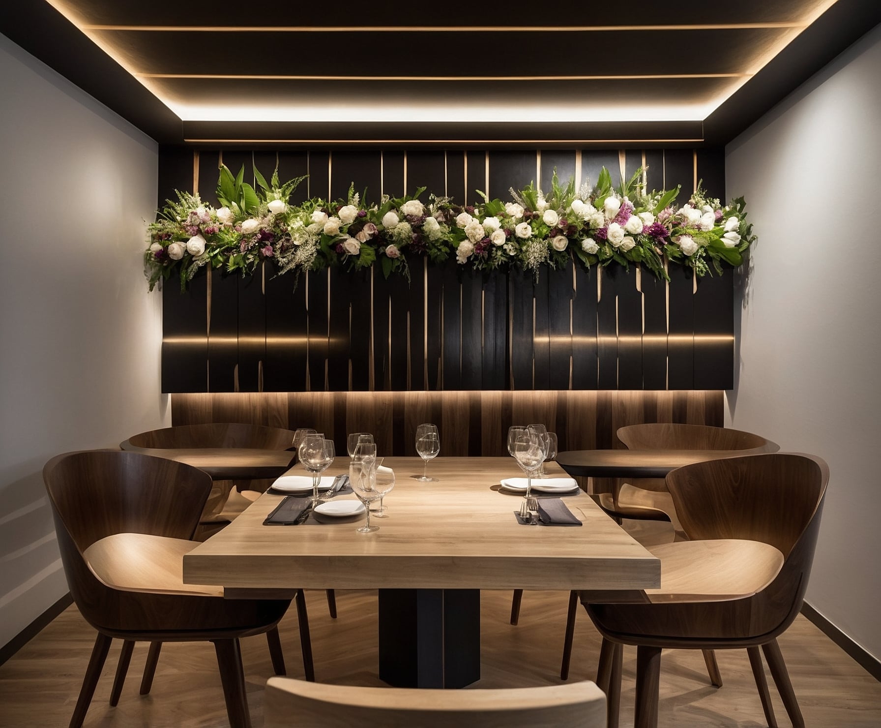 Interior elegante y platos gourmet innovadores.