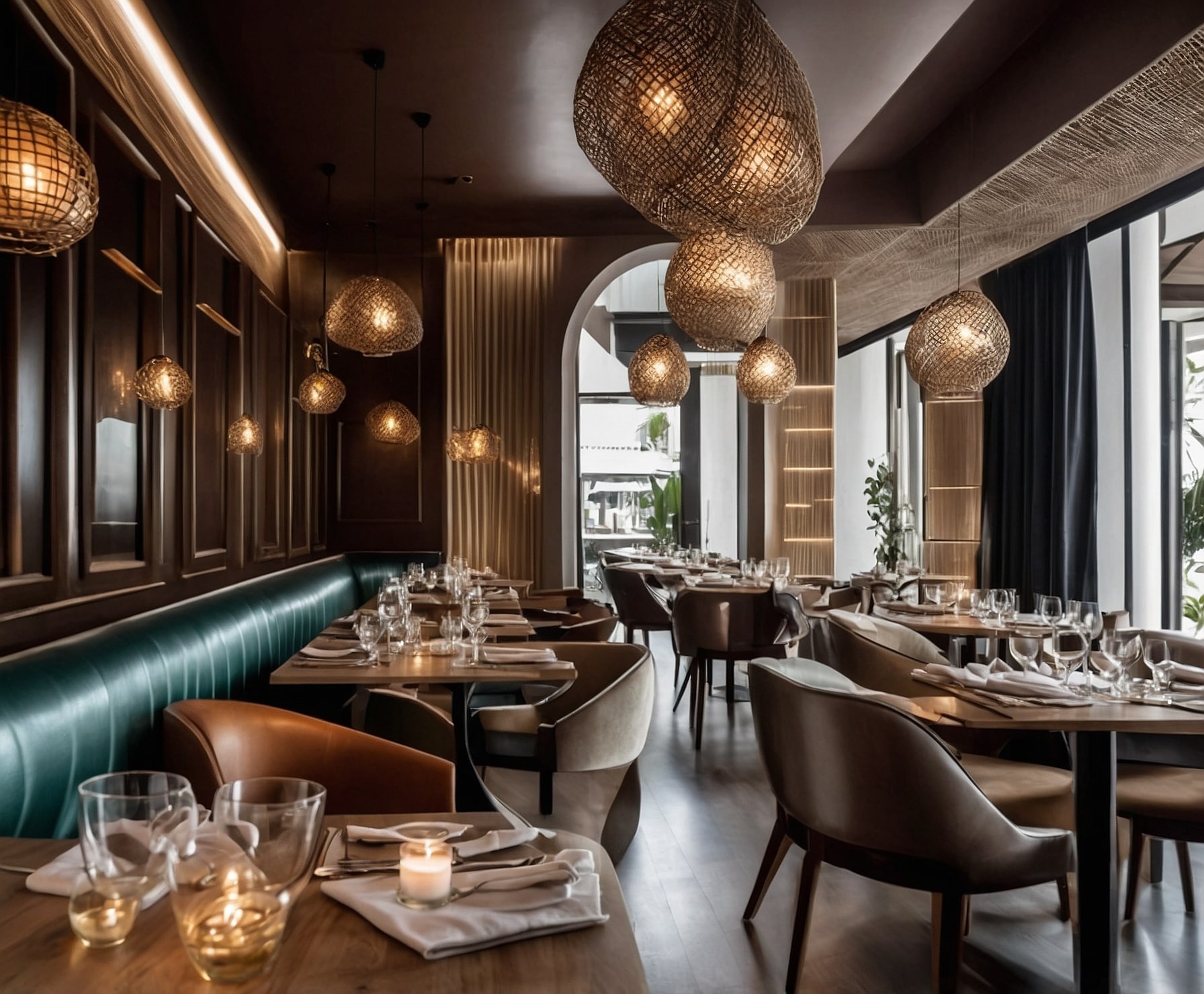 Deliciosa presentación culinaria gourmet.